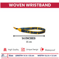 Woven Wristband – State Flag New Hampshire – USA – P1973