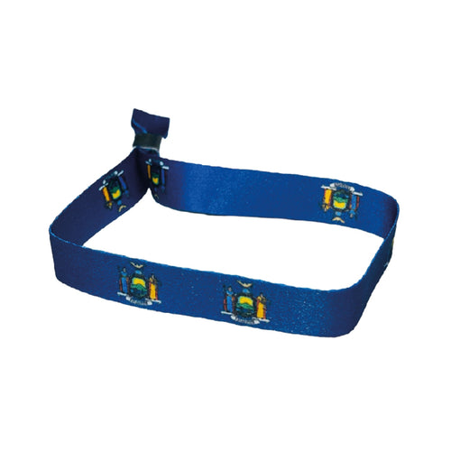Woven Wristband – State Flag New York – USA – P1968