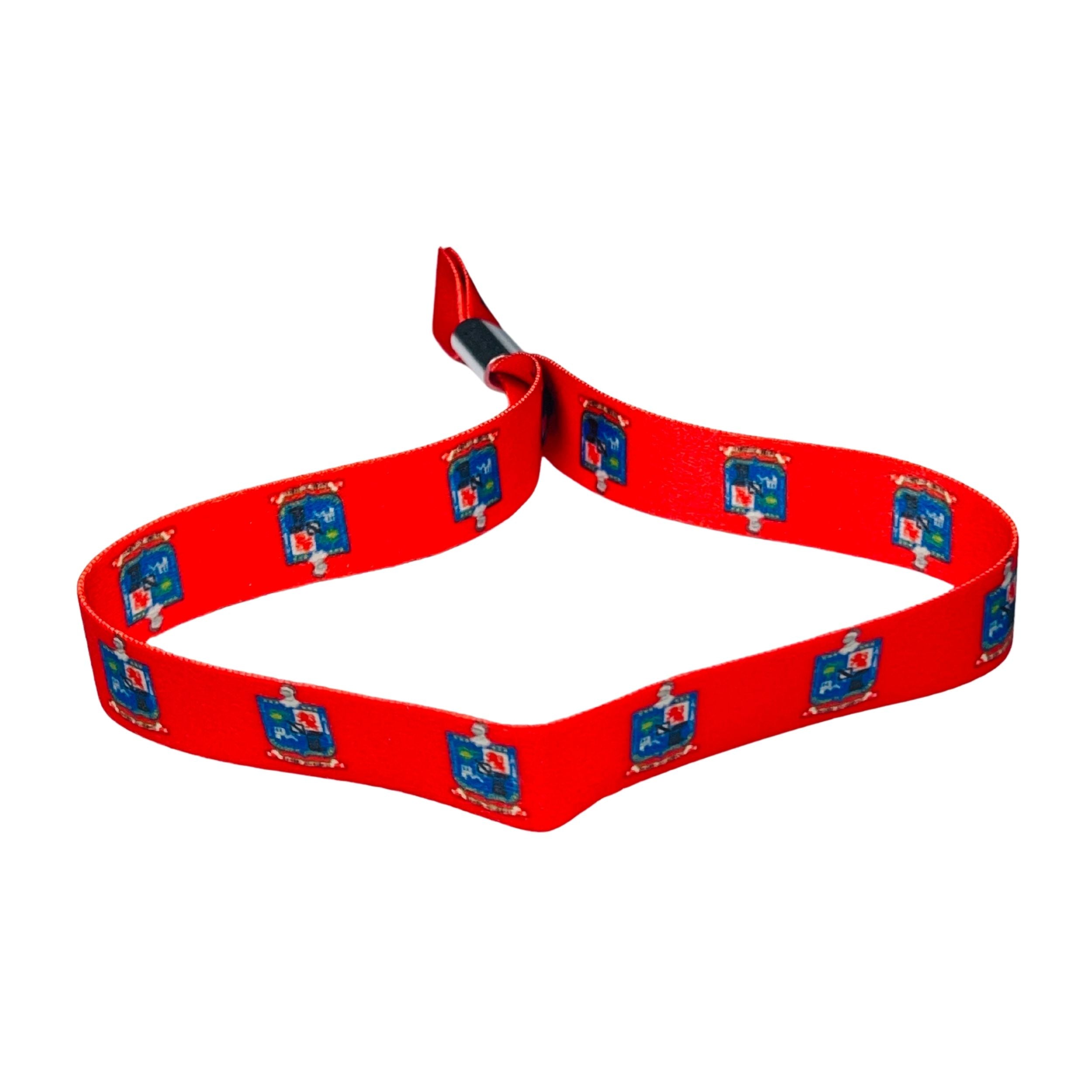 Woven Wristband - Shield of Nuevo Leon - Mexico - P2561