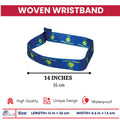 Woven Wristband – State Flag Oregon 1859 – USA – P1960