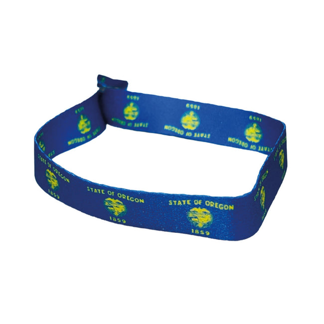 Woven Wristband – State Flag Oregon 1859 – USA – P1960