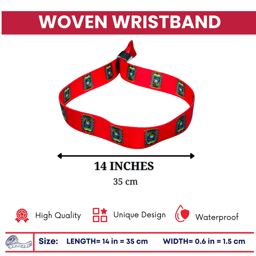 Woven Wristband - Shield of Puebla - Mexico - P2566