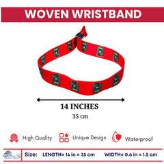 Woven Wristband - Shield of Puebla - Mexico - P2566