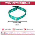 Woven Wristband - Shield of Querétaro - Mexico - P2568