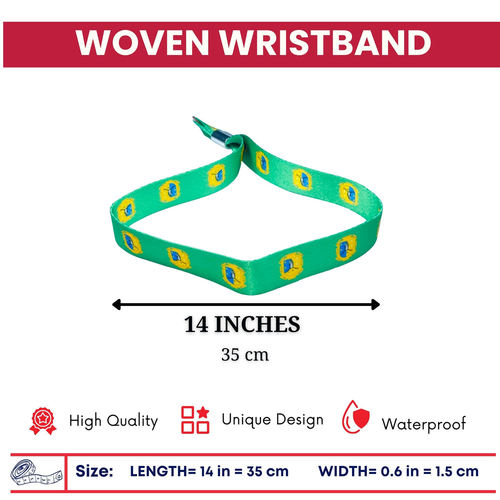 Woven Wristband - Shield of San Luis Potosí - Mexico - 2572