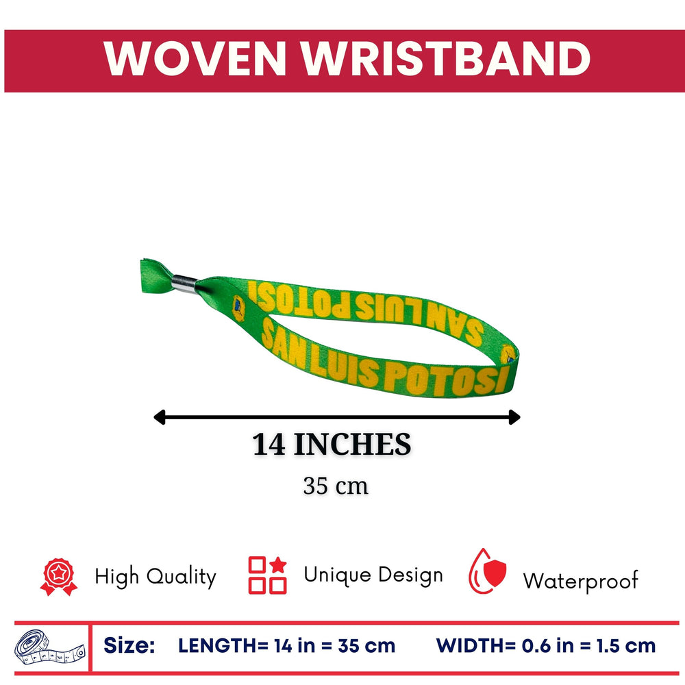 Woven Wristband - Shield of Veracruz – Mexico - P2617