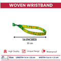 Woven Wristband - Shield of Veracruz – Mexico - P2617