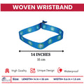 Woven Wristband – State Flag South Dakota – USA – P1951