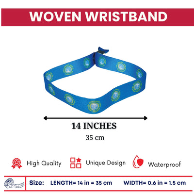 Woven Wristband – State Flag South Dakota – USA – P1951