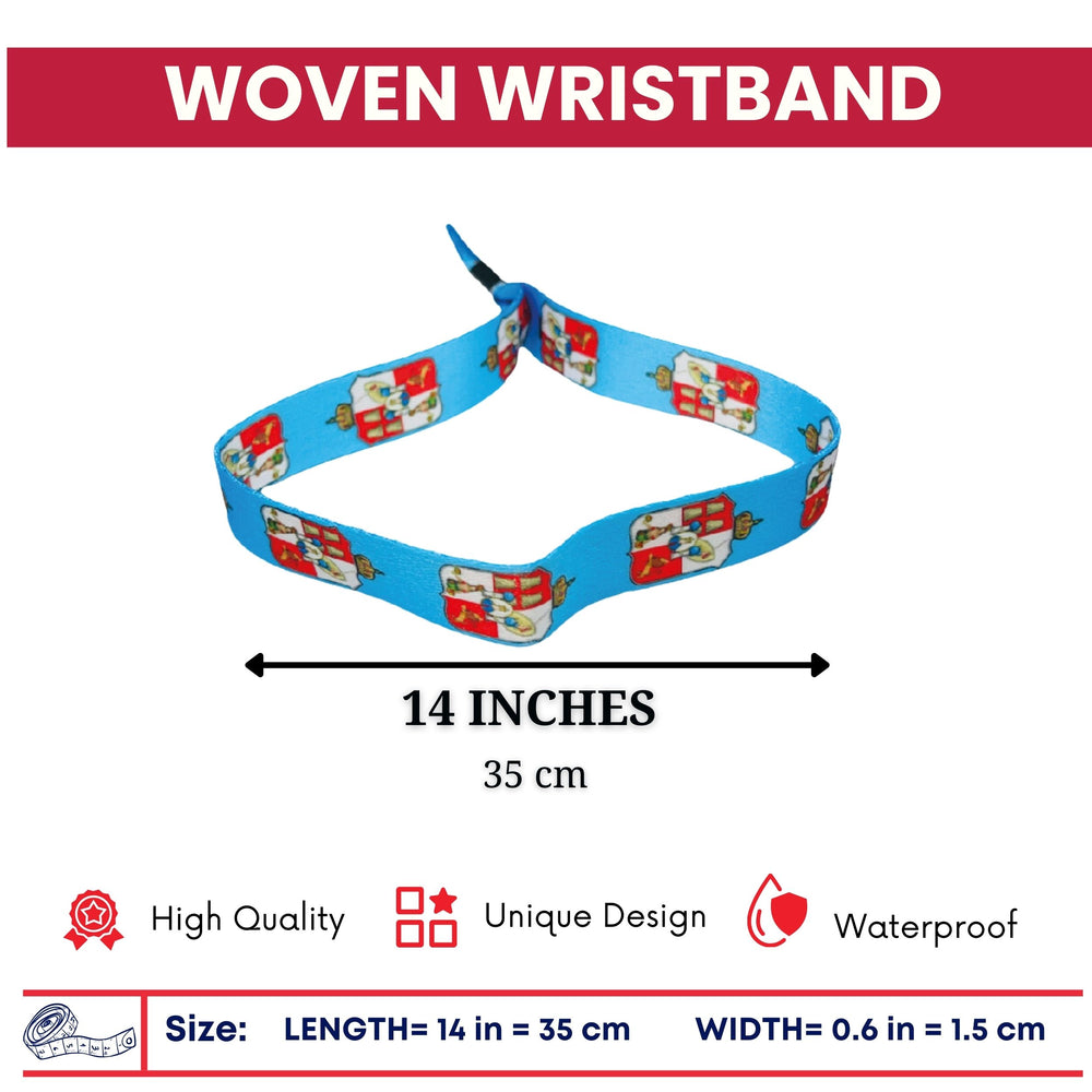 Woven Wristband - Shield of Tabasco – Mexico - P2624