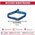 Woven Wristband - Shield of Tamaulipas - Mexico - P2612