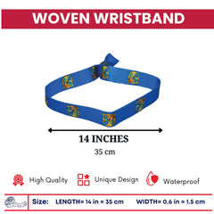 Woven Wristband - Shield of Tamaulipas - Mexico - P2612