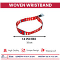 Woven Wristband – State Flag Tennessee – USA – P1950