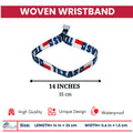 Woven Wristband – State Flag Texas – USA – P1948
