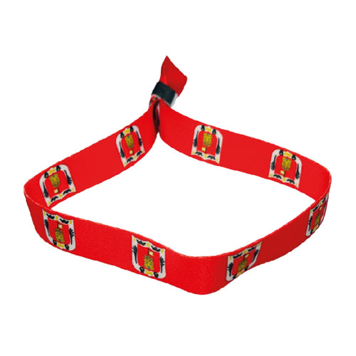 Woven Wristband - Shield of Tlaxcala – Mexico - P2615