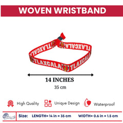 Woven Wristband - Shield of Tlaxcala – Mexico - P2616