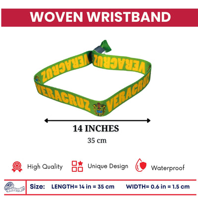 Woven Wristband - Shield of Veracruz – Mexico - P2617