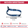 Woven Wristband – State Flag Vermont – USA – P1944