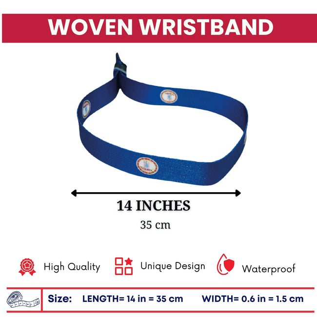 Woven Wristband – State Flag Virginia – USA – P1941