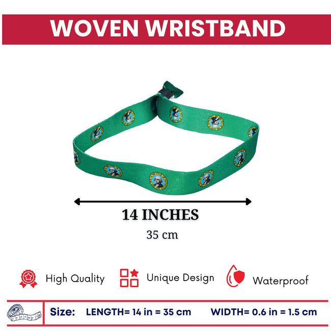 Woven Wristband – State Flag Washington – USA – P1939