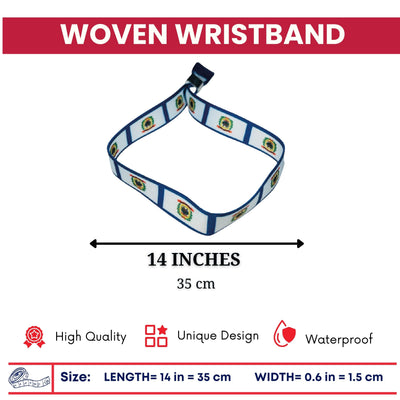 Woven Wristband – State Flag West Virginia – USA – P1937