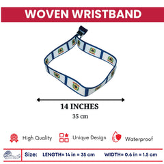 Woven Wristband – State Flag West Virginia – USA – P1937
