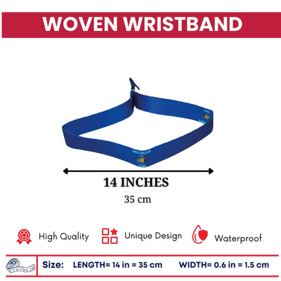 Woven Wristband – State Flag Wisconsin – USA – P1935