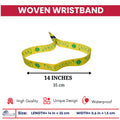 Woven Wristband - Shield of Yucatán - Mexico - P2619