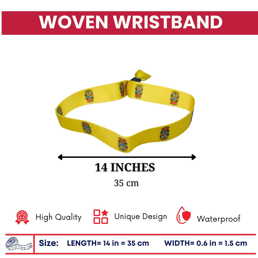 Woven Wristband - Shield of Zacatecas – Mexico - P2626