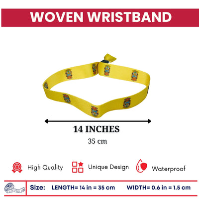 Woven Wristband - Shield of Zacatecas – Mexico - P2626