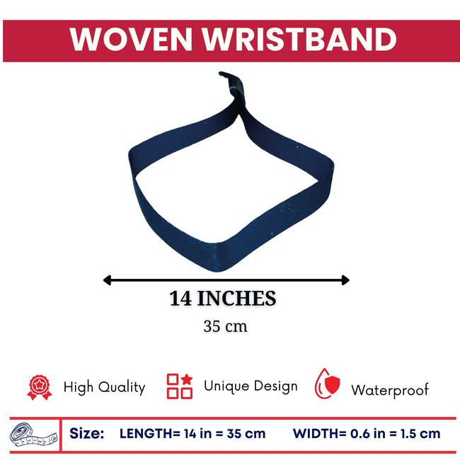Woven Wristband - State Flag Alaska - USA - P1895