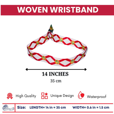 Woven Wristband – State Flag Florida – USA – P1913