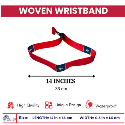 Woven Wristband – State Flag Mississippi – USA – P1983