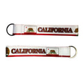 Wristlet Keychain - State Flag California - USA - K064