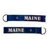 Wristlet Keychain - State Flag Maine - USA - K089
