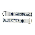 Wristlet Keychain - State Flag Massachusetts - USA - K091