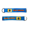 WRISTLET KEYCHAIN - STATE FLAG NEW JERSEY - USA K085 |Flag Keychain for Keys, ID Badge Holder, Phone, and More | Perfect for Badges & ID Holders - WORLDWIDE SOUVENIRS