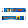 WRISTLET KEYCHAIN - STATE FLAG NEW JERSEY - USA K085 |  Flag Keychain for Keys, ID Badge Holder, Phone, and More | Perfect for Badges & ID Holders - WORLDWIDE SOUVENIRS	