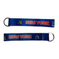 WRISTLET KEYCHAIN - STATE FLAG NEW YORK - USA K087 |  Flag Keychain for Keys, ID Badge Holder, Phone, and More | Perfect for Badges & ID Holders - WORLDWIDE SOUVENIRS	