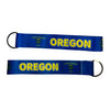 WRISTLET KEYCHAIN - STATE FLAG OREGON - USA K109 |Flag Keychain for Keys, ID Badge Holder, Phone, and More | Perfect for Badges & ID Holders - WORLDWIDE SOUVENIRS