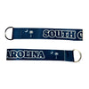 WRISTLET KEYCHAIN - STATE FLAG SOUTH CAROLINA - USA K094 |Flag Keychain for Keys, ID Badge Holder, Phone, and More | Perfect for Badges & ID Holders - WORLDWIDE SOUVENIRS