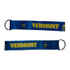 Wristlet Keychain - State Flag Vermont - USA - K099