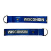 Wristlet Keychain - State Flag Wisconsin - USA - K103