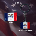 Iowa flag, Enamel pin, Flag Keychain, Adorable Collections State Flags, United States Emblem Flags, Keychains, Cute pins, Limited Edition - WORLDWIDE SOUVENIRS	