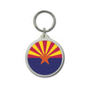 Arizona Keychain, State Flag, Arizona Flag, Flag emblem Keychain, Arizona Souvenir, Collectible Keychains, USA Patriot Gifts, USA Flag - WORLDWIDE SOUVENIRS