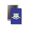 Connecticut Flag, Flag Magnet, WorldwideSouvenirs, Magnet, USA Magnet, Connecticut Emblem Magnet, Limited Edition, Connecticut Magnet - WORLDWIDE SOUVENIRS