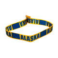 Alaska bracelet, Alaska flag, Worldwide Souvenirs, Patriotic Accessories, United States, American Pride, Fabric Bracelet, P1896 - WORLDWIDE SOUVENIRS	