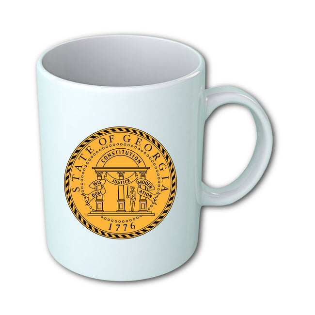 Georgia Seal mug, Ceramic Mug, WordwideSouvenirs Seal Mug, USA Mugs, Ceramic Coffee Cup, Georgia Mug, Limited Edition - WORLDWIDE SOUVENIRS	