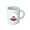 California Mug, Ceramic Mug, WorldwideSouvenirs, 11 oz Glossy Coffee Cup, State Flag, Mugs, American flag, USA Limited Edition - WORLDWIDE SOUVENIRS