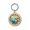 California Keychain, State Seal, California Seal, Seal emblem Keychain, California Souvenir, Collectible Keychains, USA Patriot Gifts - WORLDWIDE SOUVENIRS	